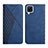 Handytasche Stand Schutzhülle Flip Leder Hülle Y02X für Samsung Galaxy A22 4G Blau