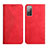 Handytasche Stand Schutzhülle Flip Leder Hülle Y02X für Samsung Galaxy S20 FE 4G Rot