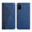 Handytasche Stand Schutzhülle Flip Leder Hülle Y02X für Samsung Galaxy S20 Plus Blau