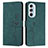 Handytasche Stand Schutzhülle Flip Leder Hülle Y03X für Motorola Moto Edge X30 5G Grün