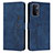 Handytasche Stand Schutzhülle Flip Leder Hülle Y03X für OnePlus Nord N200 5G Blau