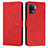 Handytasche Stand Schutzhülle Flip Leder Hülle Y03X für Oppo Reno5 F Rot