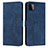 Handytasche Stand Schutzhülle Flip Leder Hülle Y03X für Samsung Galaxy A22 5G Blau