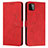 Handytasche Stand Schutzhülle Flip Leder Hülle Y03X für Samsung Galaxy A22 5G Rot