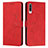 Handytasche Stand Schutzhülle Flip Leder Hülle Y03X für Samsung Galaxy A30S Rot