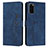 Handytasche Stand Schutzhülle Flip Leder Hülle Y03X für Samsung Galaxy S20 5G Blau