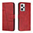 Handytasche Stand Schutzhülle Flip Leder Hülle Y04X für Xiaomi Redmi Note 12 Explorer Rot