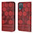 Handytasche Stand Schutzhülle Flip Leder Hülle Y05B für Samsung Galaxy A12 5G Rot