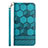 Handytasche Stand Schutzhülle Flip Leder Hülle Y06B für Samsung Galaxy S20 FE 4G Cyan