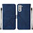 Handytasche Stand Schutzhülle Flip Leder Hülle Y07B für Samsung Galaxy S22 Plus 5G