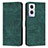 Handytasche Stand Schutzhülle Flip Leder Hülle Y07X für Oppo A96 5G Grün