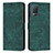 Handytasche Stand Schutzhülle Flip Leder Hülle Y07X für Realme 8 5G Grün
