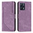 Handytasche Stand Schutzhülle Flip Leder Hülle Y07X für Realme 9 5G Violett