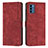 Handytasche Stand Schutzhülle Flip Leder Hülle Y08X für Nokia C300 Rot