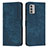 Handytasche Stand Schutzhülle Flip Leder Hülle Y08X für Nokia G42 5G Blau