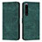 Handytasche Stand Schutzhülle Flip Leder Hülle Y08X für Sony Xperia 1 IV Grün
