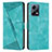Handytasche Stand Schutzhülle Flip Leder Hülle Y08X für Xiaomi Redmi Note 12 Pro+ Plus 5G Grün