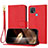 Handytasche Stand Schutzhülle Flip Leder Hülle Y09X für Oppo A35 Rot