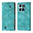 Handytasche Stand Schutzhülle Flip Leder Hülle YB1 für Huawei Honor X8b Grün