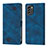 Handytasche Stand Schutzhülle Flip Leder Hülle YB1 für Nokia G60 5G Blau