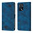Handytasche Stand Schutzhülle Flip Leder Hülle YB1 für Oppo A54s Blau