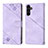 Handytasche Stand Schutzhülle Flip Leder Hülle YB1 für Samsung Galaxy A14 5G Violett