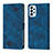 Handytasche Stand Schutzhülle Flip Leder Hülle YB1 für Samsung Galaxy A32 5G Blau