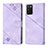 Handytasche Stand Schutzhülle Flip Leder Hülle YB1 für Samsung Galaxy M02s Violett