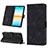 Handytasche Stand Schutzhülle Flip Leder Hülle YB1 für Sony Xperia Ace III