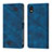 Handytasche Stand Schutzhülle Flip Leder Hülle YB1 für Sony Xperia Ace III Blau