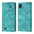 Handytasche Stand Schutzhülle Flip Leder Hülle YB1 für Sony Xperia Ace III Grün