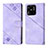 Handytasche Stand Schutzhülle Flip Leder Hülle YB1 für Xiaomi Redmi 10 India Violett