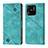Handytasche Stand Schutzhülle Flip Leder Hülle YB1 für Xiaomi Redmi 10 Power Grün