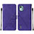 Handytasche Stand Schutzhülle Flip Leder Hülle YB2 für Nokia C12 Pro Violett