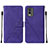 Handytasche Stand Schutzhülle Flip Leder Hülle YB2 für Nokia C210 Violett