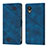 Handytasche Stand Schutzhülle Flip Leder Hülle YB2 für Samsung Galaxy A23 5G SC-56C Blau