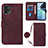 Handytasche Stand Schutzhülle Flip Leder Hülle YB3 für Motorola Moto G72 Rot