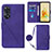 Handytasche Stand Schutzhülle Flip Leder Hülle YB3 für Oppo Reno8 T 4G Violett
