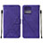 Handytasche Stand Schutzhülle Flip Leder Hülle YB4 für Motorola Moto Edge 40 Pro 5G Violett