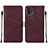 Handytasche Stand Schutzhülle Flip Leder Hülle YB4 für Motorola Moto G72 Rot