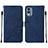 Handytasche Stand Schutzhülle Flip Leder Hülle YB4 für Nokia X30 5G