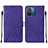 Handytasche Stand Schutzhülle Flip Leder Hülle YB4 für Xiaomi Redmi 11A 4G Violett