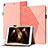 Handytasche Stand Schutzhülle Flip Leder Hülle YX1 für Apple iPad 10.2 (2020) Rosegold