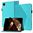 Handytasche Stand Schutzhülle Flip Leder Hülle YX1 für Apple iPad Pro 11 (2021) Hellblau