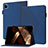 Handytasche Stand Schutzhülle Flip Leder Hülle YX1 für Apple iPad Pro 11 (2022) Blau