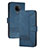 Handytasche Stand Schutzhülle Flip Leder Hülle YX2 für Nokia 3.4 Blau