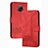 Handytasche Stand Schutzhülle Flip Leder Hülle YX2 für Nokia G300 5G Rot