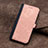 Handytasche Stand Schutzhülle Flip Leder Hülle YX5 für Apple iPhone 13 Pro Max Rosegold