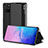 Handytasche Stand Schutzhülle Flip Leder Hülle ZL2 für Samsung Galaxy M80S Schwarz