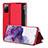 Handytasche Stand Schutzhülle Flip Leder Hülle ZL2 für Samsung Galaxy S20 Lite 5G Rot